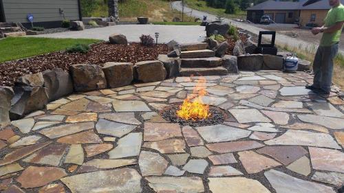 Surface Level Fire Pit