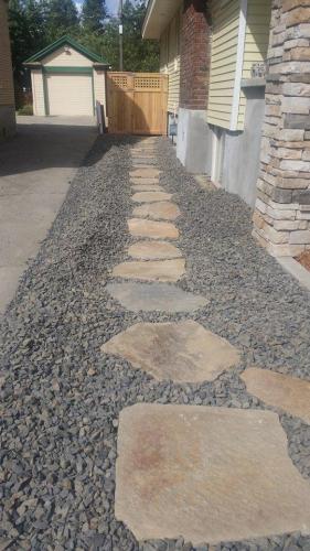 Pavers in stone