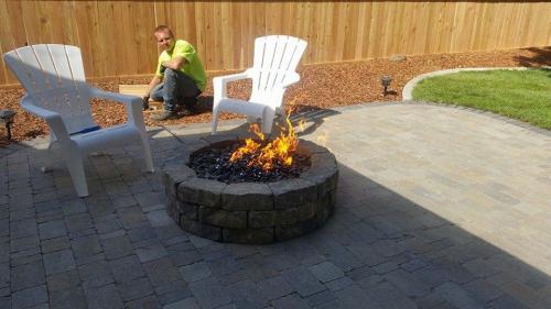 Testing the Fire Pit